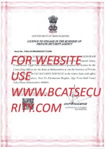 BCAT SECURITY MAHARASHTRA PSARA LICENSE